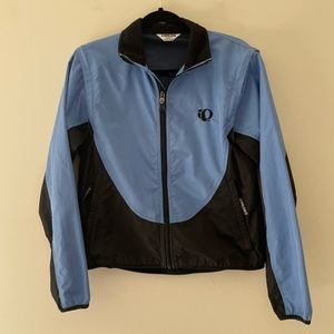 Pearl Izumi SiS Blue Full Zip Cycling Convertible Track Jacket T433 Small